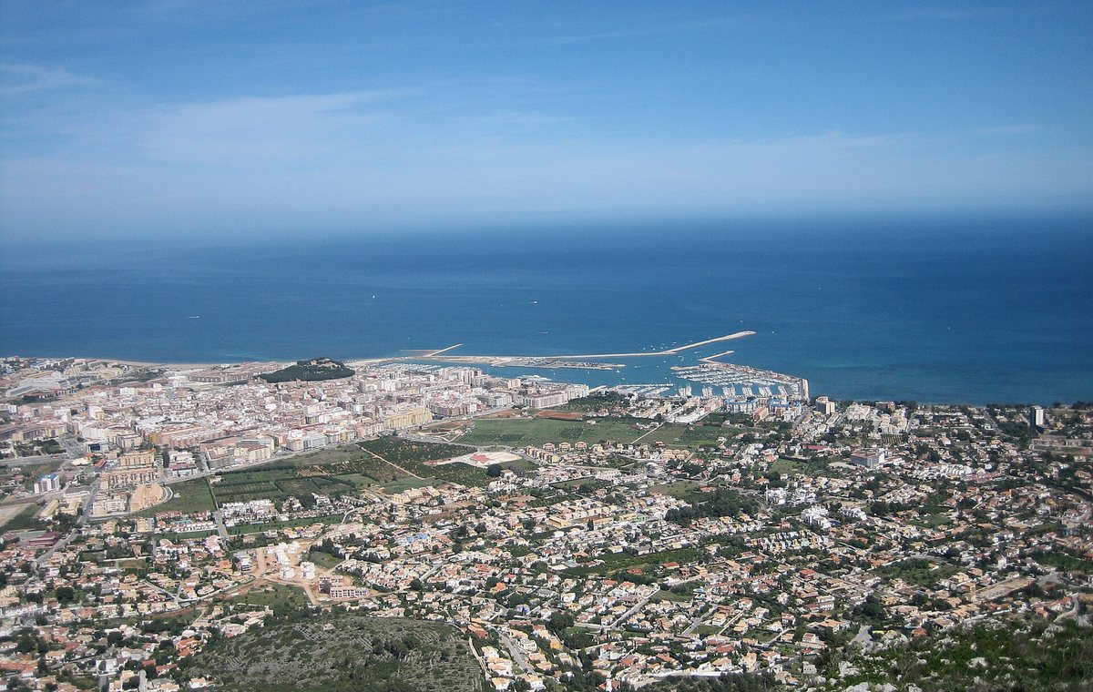 Denia city photo for travel to Valencia