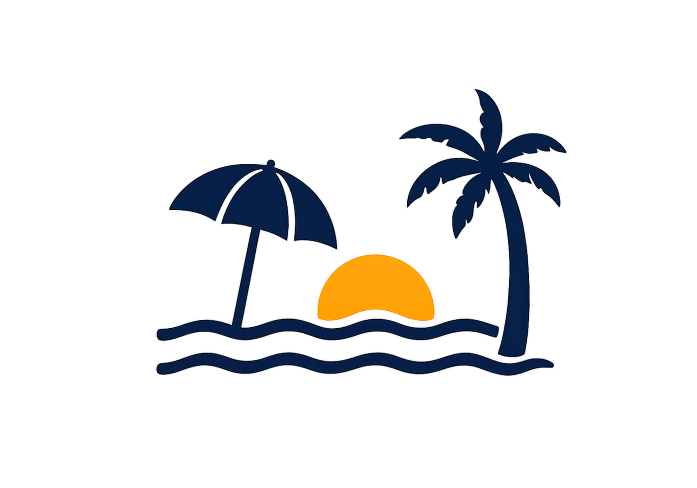 Valencia beaches illustration for Valencia Live Travel Map