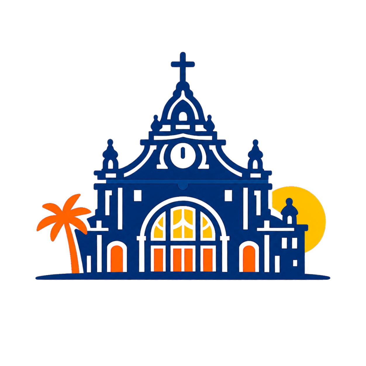 Santa Catalina Church hero illustration