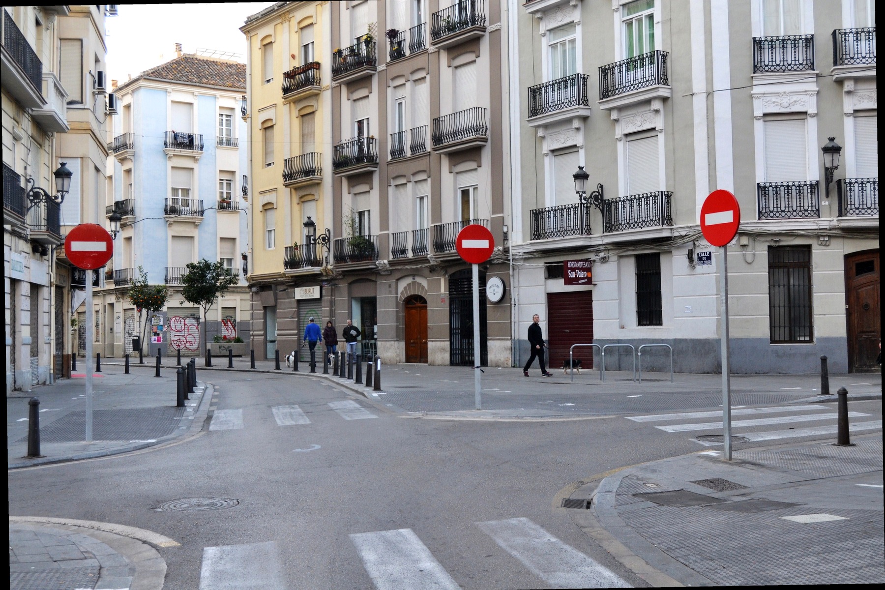 Ruzafa neighborhood in Valencia
